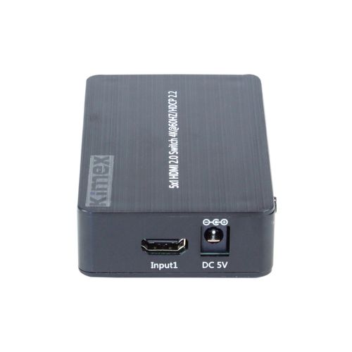 Switch 5 Entrées- 1 Sortie, HDMI2.0 Hdcp2.2, 4k60hz