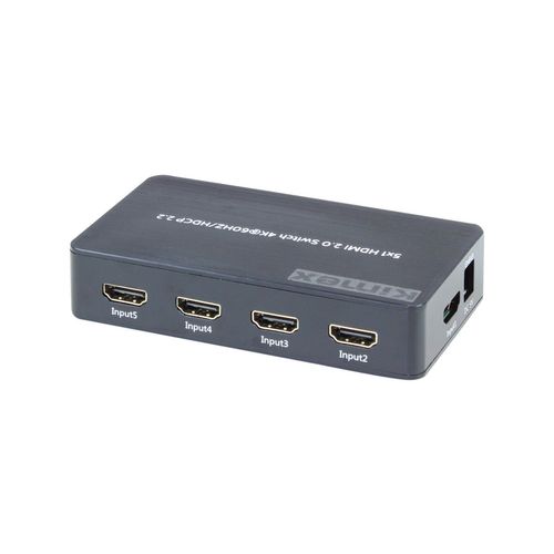 Switch 5 Entrées- 1 Sortie, HDMI2.0 Hdcp2.2, 4k60hz