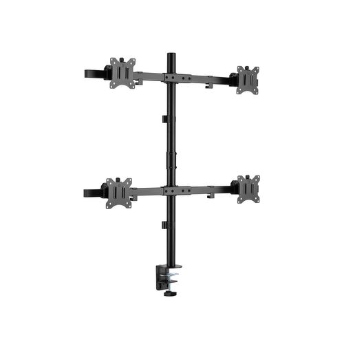 Support Bureau 4 écrans PC 17"- 32"