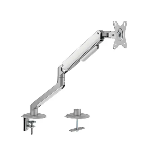 Support De Bureau Full Motion Pour 1 écran PC 17"-32", Gris