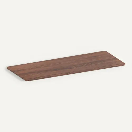 Plateau De Bureau Bords Arrondis 180x75cm, Noyer