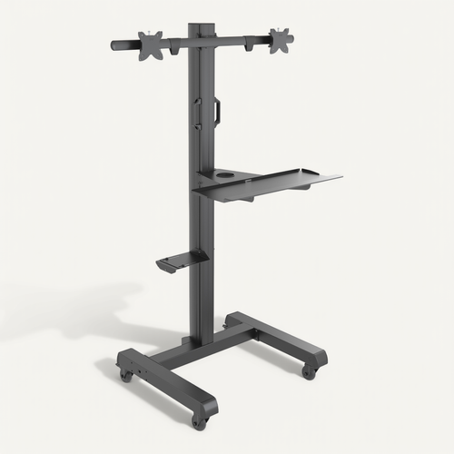 Chariot Mobile Pour Moniteur 2 écrans 15"-32"