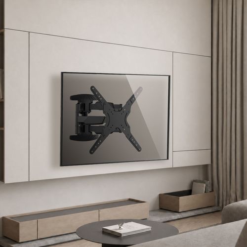 Support Mural TV Articulé écran 23''-75" -bras 4,9-48,2 Cm