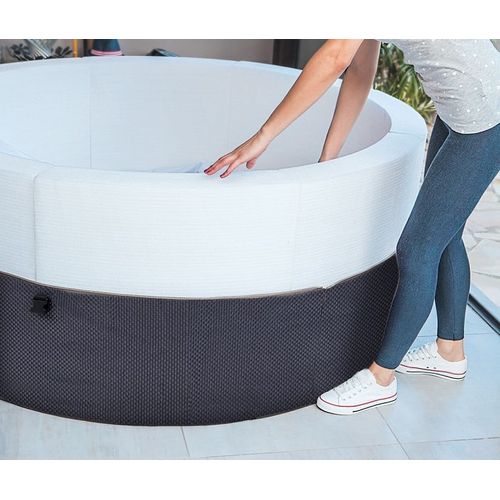 Spa Portable Semi-rigide Vita Rond Bulles 4 Places