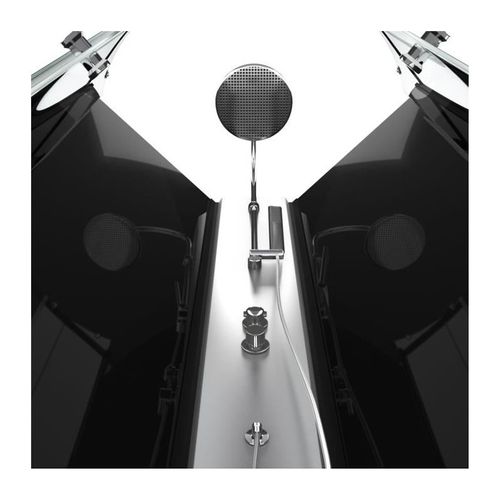 Cabine De Douche Graphite - 85x85x230 Cm - Gris Anthracite