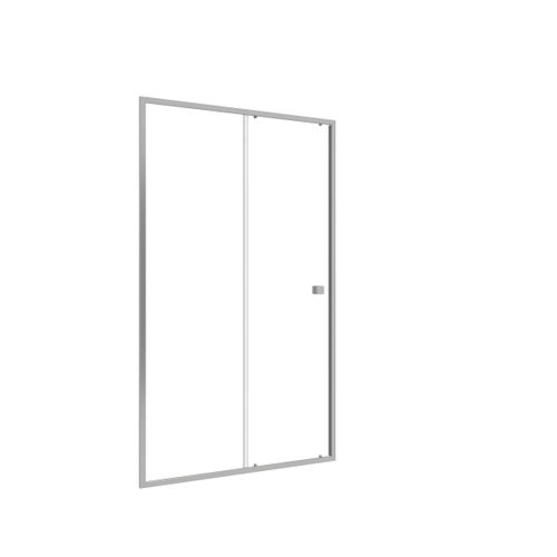 Paroi Porte De Douche Coulissante Blanc 120x185cm - Extensible - Whity Slide 120