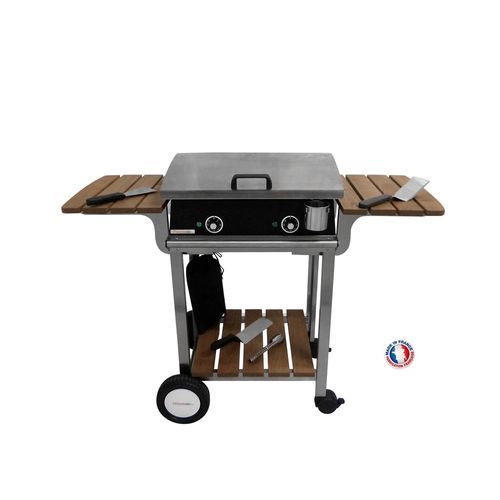 Pack Plancha Électrique  Lux 600 Carbon - Chariot Elysee 600