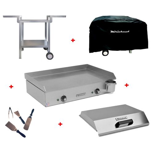 Pack Plancha Électrique Neo E650 + Chariot + Accessoires -