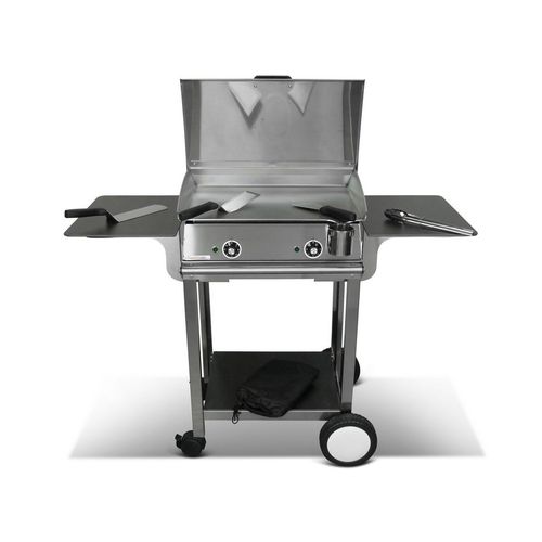 Pack Plancha Électrique  Lux 600 Inox - Chariot Rivoli