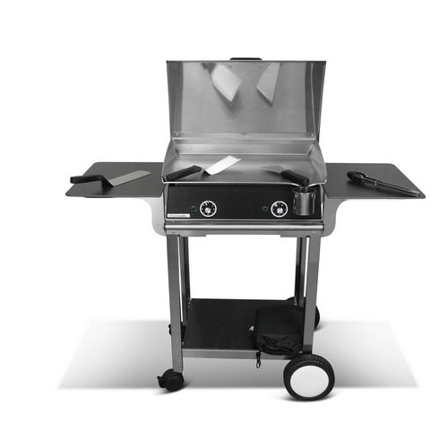 Pack Plancha Électrique  Lux 600 Carbon - Chariot Rivoli