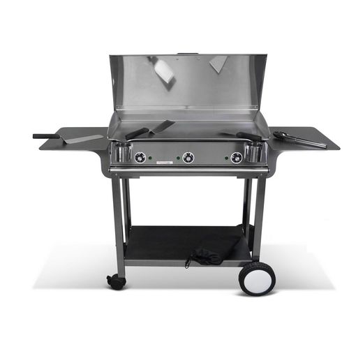 Pack Plancha Électrique  Lux 830 Inox - Chariot Rivoli