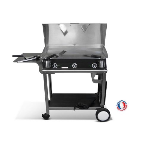 Pack Plancha Électrique  Lux 830 Carbon - Chariot Rivoli