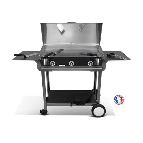 Pack Plancha Électrique  Lux 830 Carbon - Chariot Rivoli