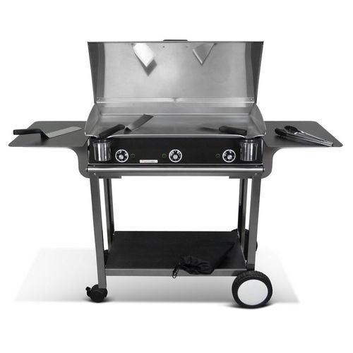 Pack Plancha Électrique  Lux 830 Carbon - Chariot Rivoli