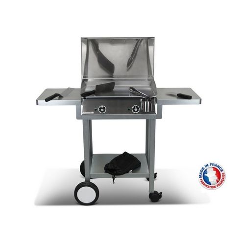 Pack Plancha Électrique  Lux 600 Inox - Chariot Monceau