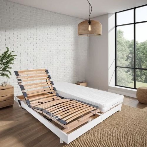 Lit Electrique 2x90x200 Avec Matelasnull