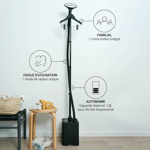 Défroisseur Vapeur Vertical 40g/min 1900w - Eukid190b