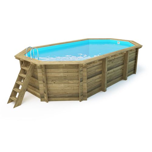 Piscine Bois " Palma 145  " 7.57 X 4.07 X 1.44 M