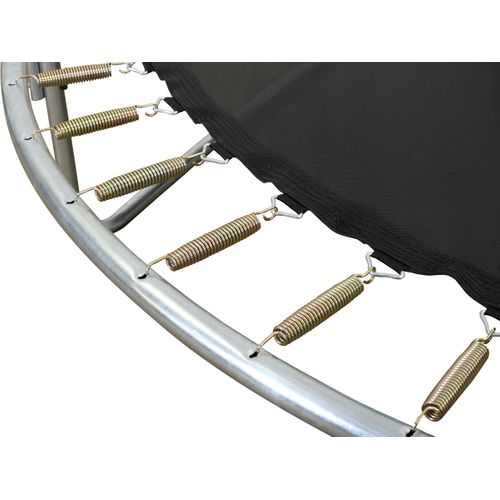 Trampoline "yoopi" - D. 3.65 M - Avec Filet + échelle + Couverture + Kit D'ancrage