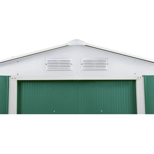 Abri De Jardin Métal "rosas" - 7,06 M² - Vert