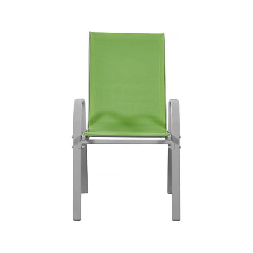 Fauteuil Jardin Textilène "cordoba" - Phoenix - Vert - Lot De 2