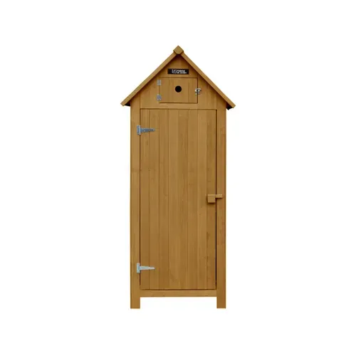 Armoire De Jardin "cabanon" - 77 X 54.5 X 179 Cm - Marron