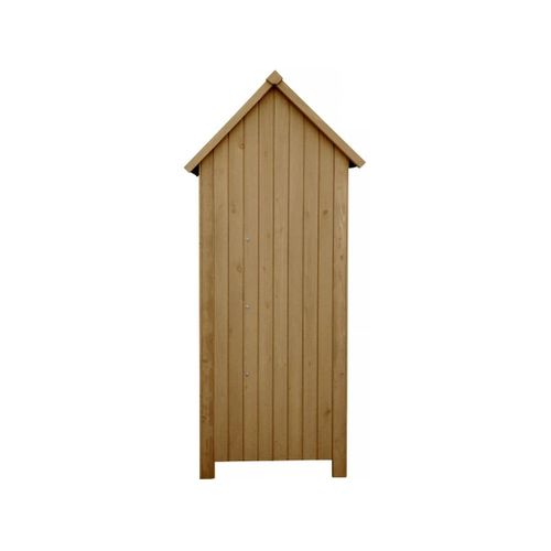 Armoire De Jardin "cabanon" - 77 X 54.5 X 179 Cm - Marron