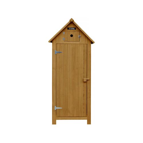 Armoire De Jardin "cabanon" - 77 X 54.5 X 179 Cm - Marron