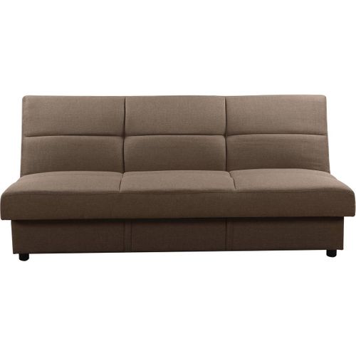 Canapé Clic-clac "enzo" - 185 X 84 X 85 Cm - 3 Places - Taupe