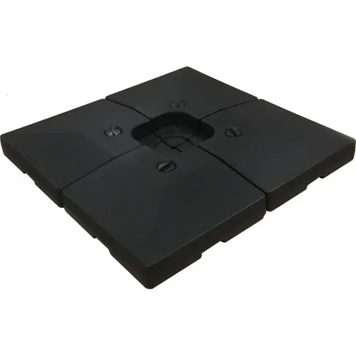 4 Dalles à Lester Pour Gros Parasol Déporté - 4 X 3 - 104 Kg