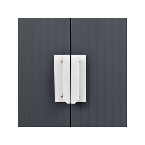 Abri De Jardin Métal "vegas" - 12.98 M² - Gris