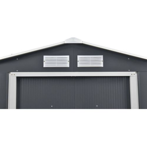 Abri De Jardin Métal "vegas" - 12.98 M² - Gris