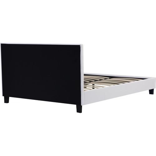 Lit Double En Pvc "julia" - 180 X 200 - Blanc