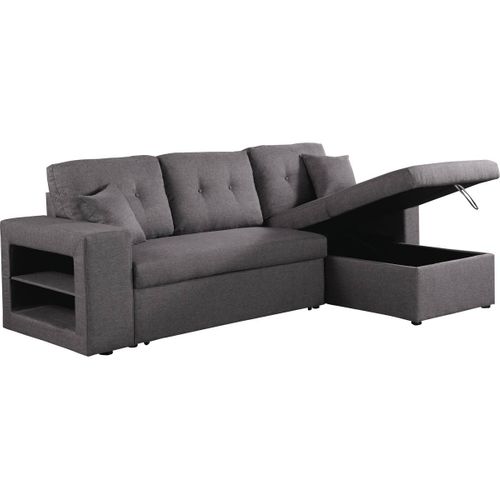 Canapé D'angle Convertible / Réversible Axel - 3 Places - Gris