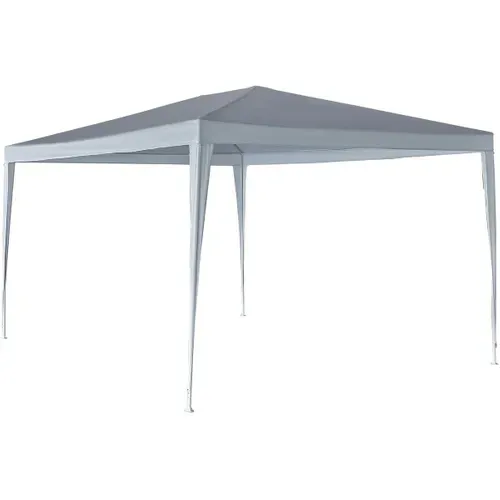 Tonnelle De Jardin "natacha 4" - 12 M² - 3 X 4 M - Blanc