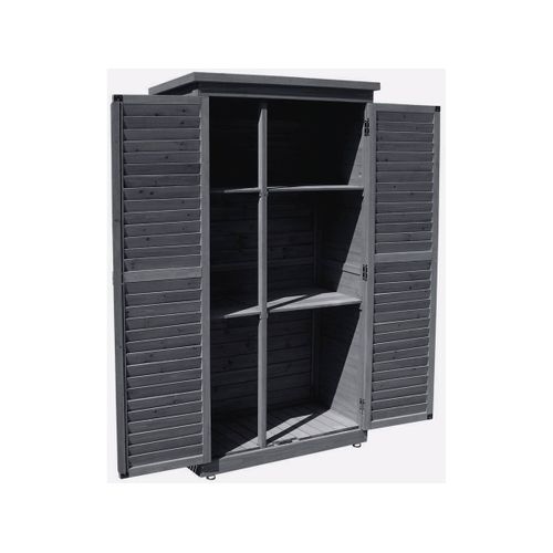 Armoire De Jardin "space" - 87 X 46.5 X 160 Cm - Anthracite