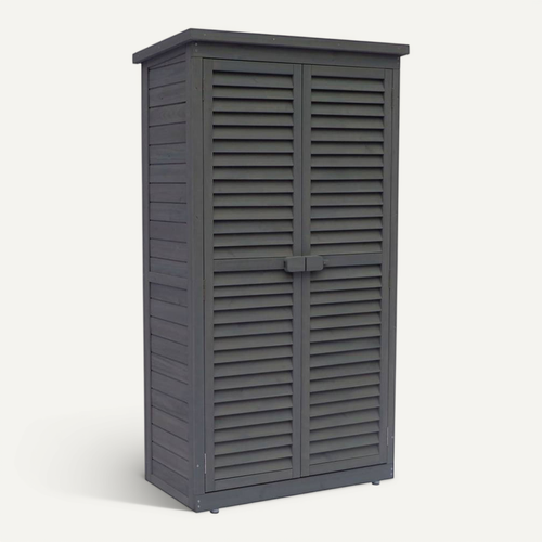 Armoire De Jardin "space" - 87 X 46.5 X 160 Cm - Anthracite
