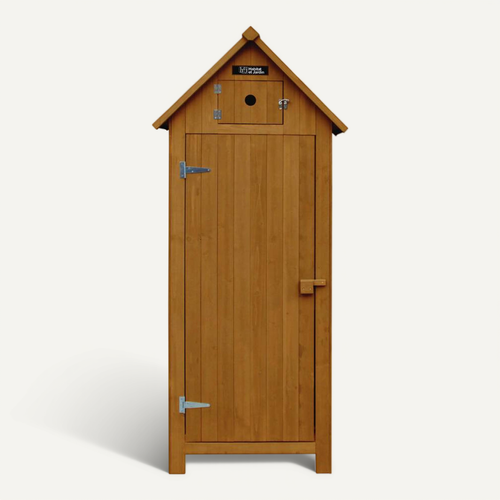 Armoire De Jardin "cabanon" - 77 X 54.5 X 179 Cm - Marron