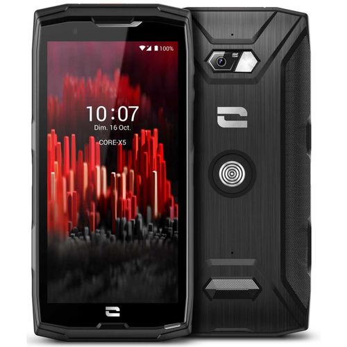 Mini Smartphone Robust Android 12 - 3.7", IP68, Batterie 3000mAh, 6Go RAM + 128Go, Double SIM, Lampe Torche Puissante