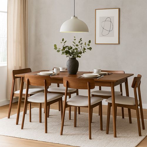 Table à Manger Extensible 4 à 8 Personnes 150-200x80cm