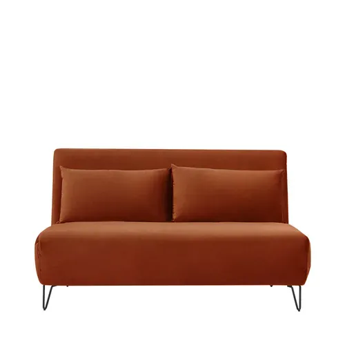 Canapé Convertible 2 Places En Velours