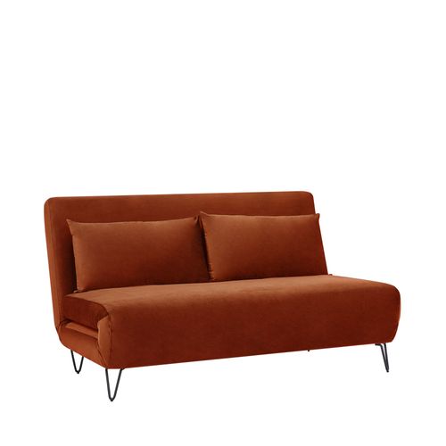 Canapé Convertible 2 Places En Velours
