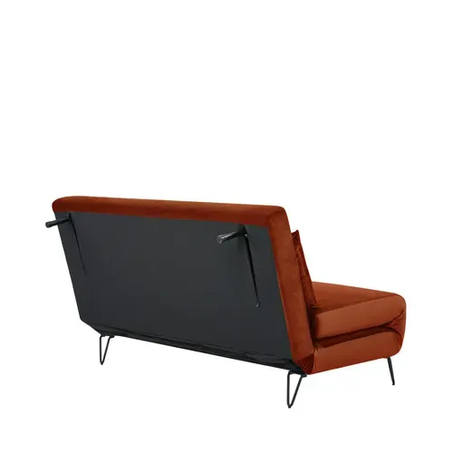 Canapé Convertible 2 Places En Velours