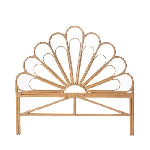 Singaraja - Tête De Lit Design En Rotin 148cm - Naturel