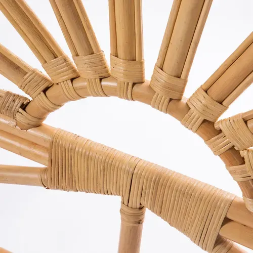 Singaraja - Tête De Lit Design En Rotin 148cm - Naturel