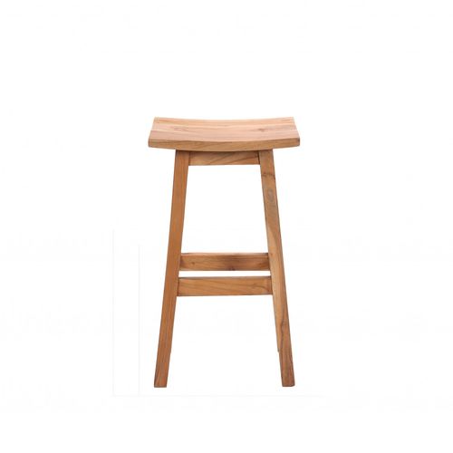 Tabouret De Bar En Acacia H66cm
