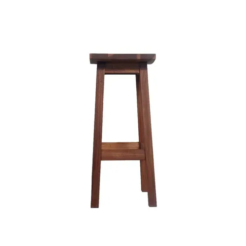 Tabouret De Bar En Acacia H66cm