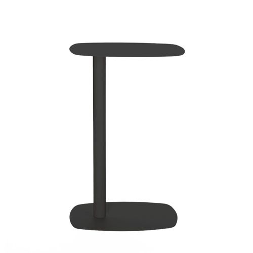Sidy - Table D'appoint En Métal H66cm - Noir