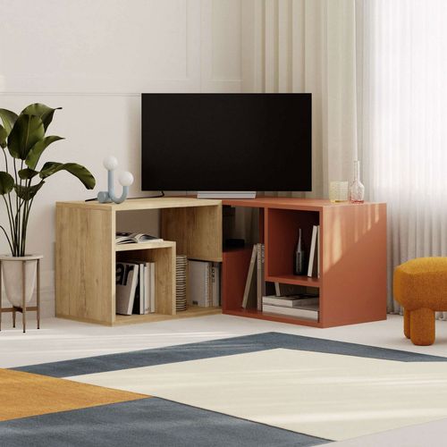 Meuble TV Modulable En Panneaux De Particules L145cm