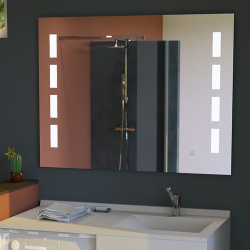 Miroir Lumineux Antibuée Prestige 100x80 Cm